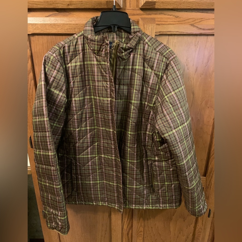 Plaid Women's Lands’ End Jacket